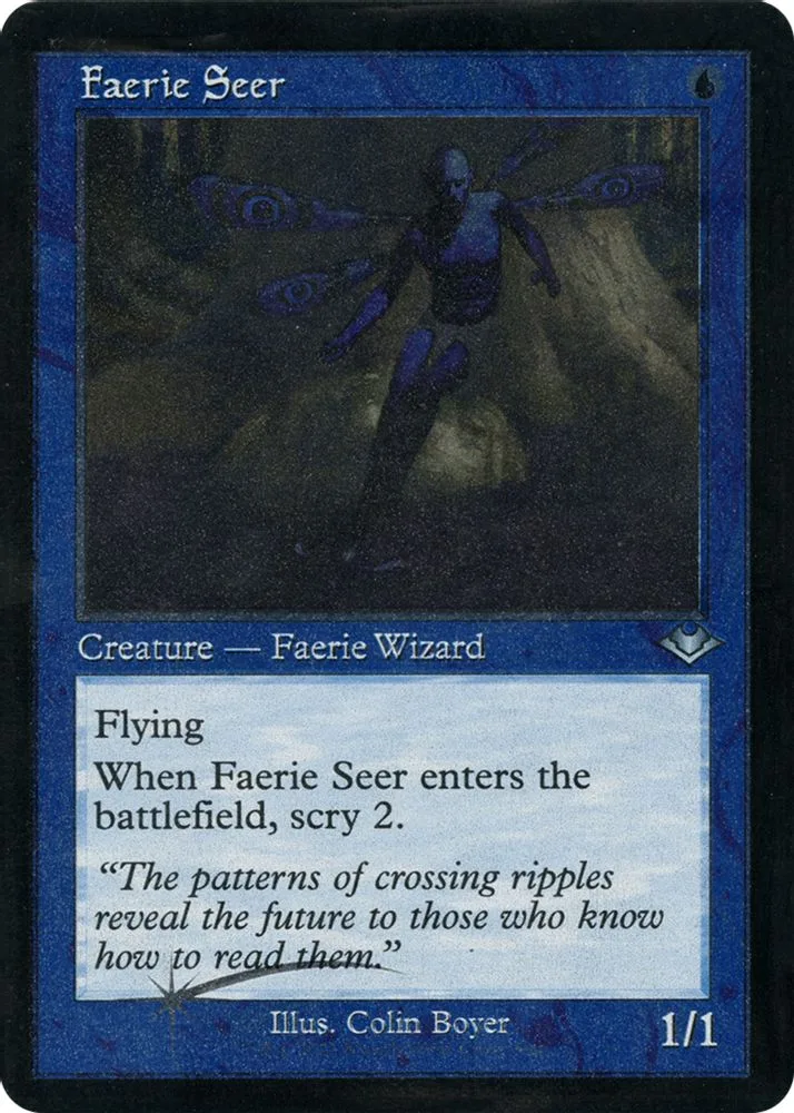 Faerie Seer (Retro Frame · Foil Etched)