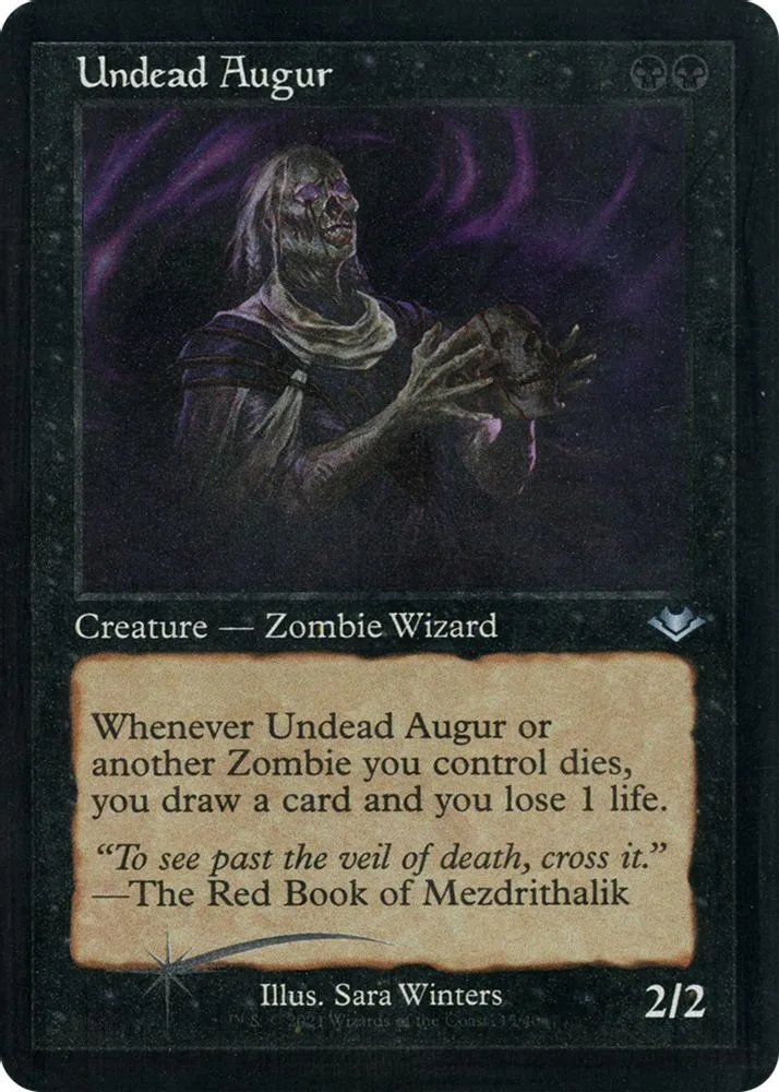Undead Augur (Retro Frame · Foil Etched)
