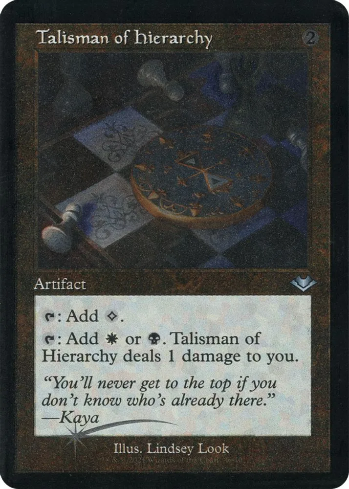 Talisman of Hierarchy (Retro Frame · Foil Etched)