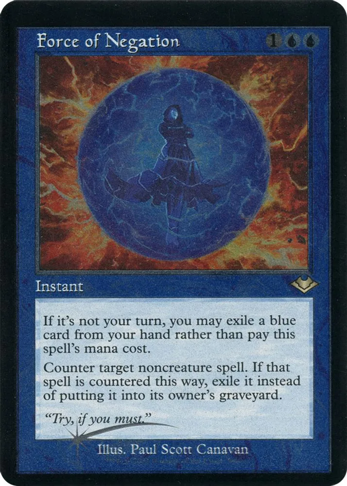 Force of Negation (Retro Frame · Foil Etched)