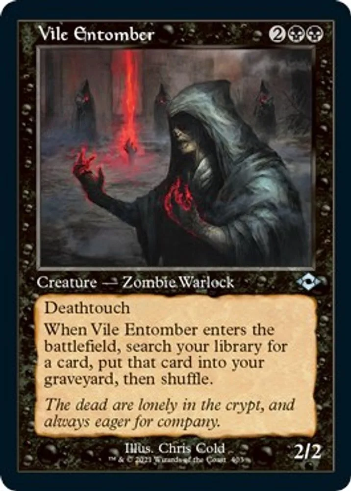 Vile Entomber (Retro Frame · Foil Etched)