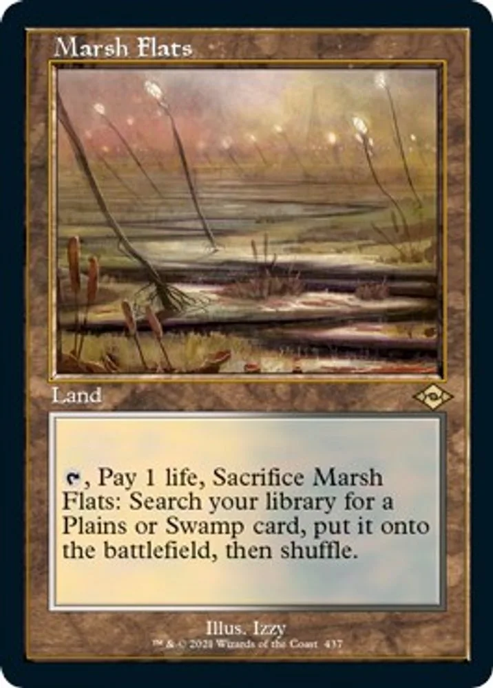 Marsh Flats (Retro Frame · Foil Etched)