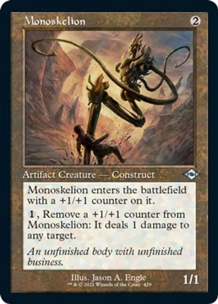 Monoskelion (Retro Frame · Foil Etched)
