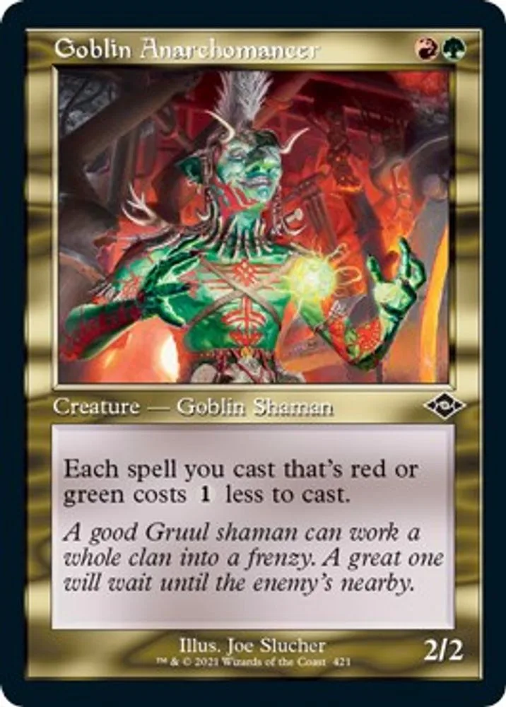 Goblin Anarchomancer (Retro Frame · Foil Etched)