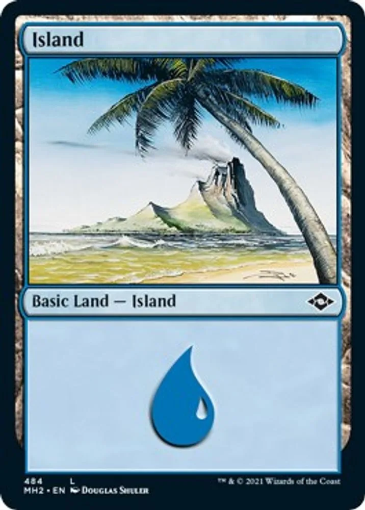 Island (Foil Etched)