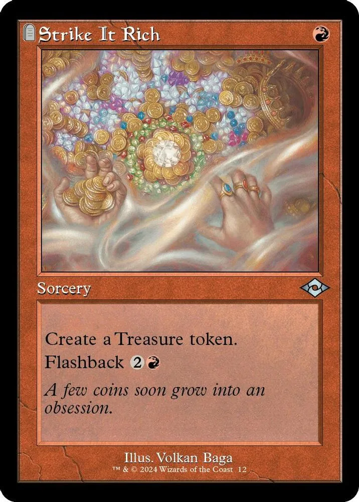 Strike It Rich (Retro Frame)