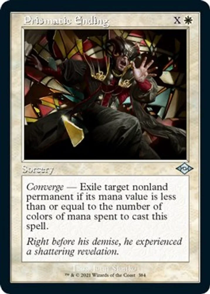 Prismatic Ending (Retro Frame · Foil Etched)