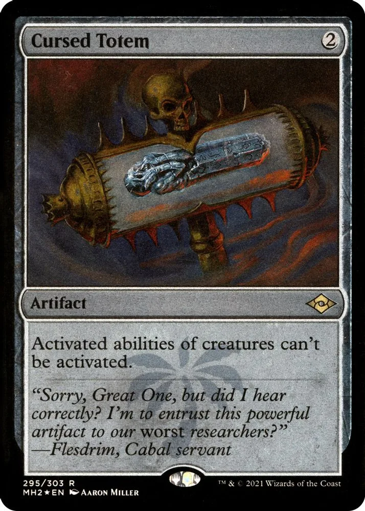 Cursed Totem (Foil Etched)