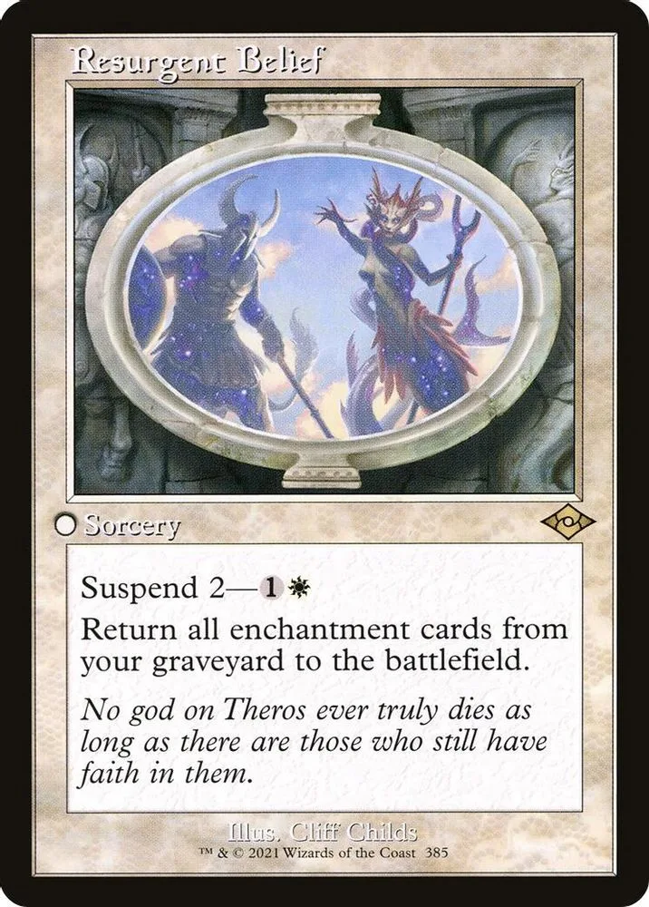 Resurgent Belief (Retro Frame)