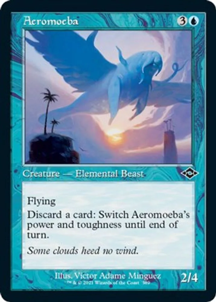 Aeromoeba (Retro Frame · Foil Etched)
