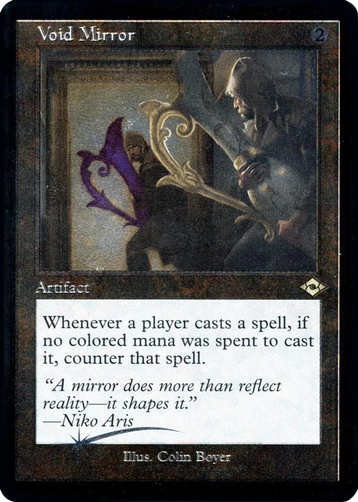 Void Mirror (Retro Frame · Foil Etched)