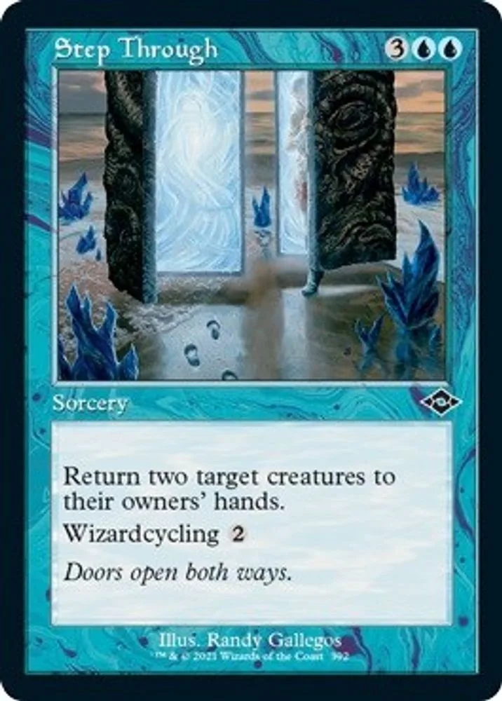 Step Through (Retro Frame · Foil Etched)