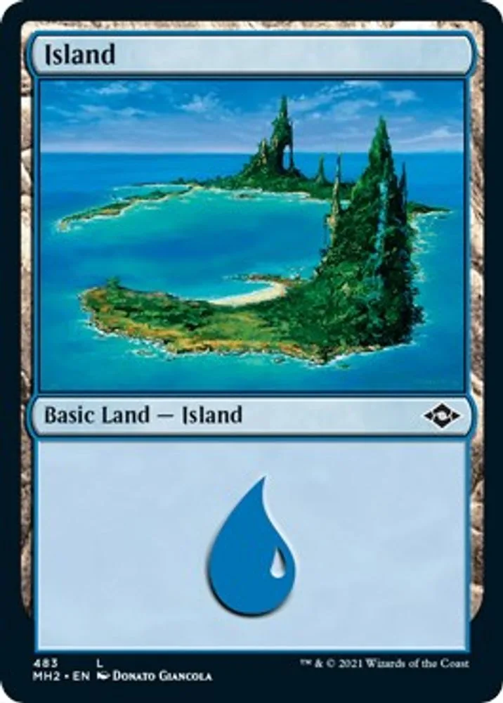 Island (Foil Etched)