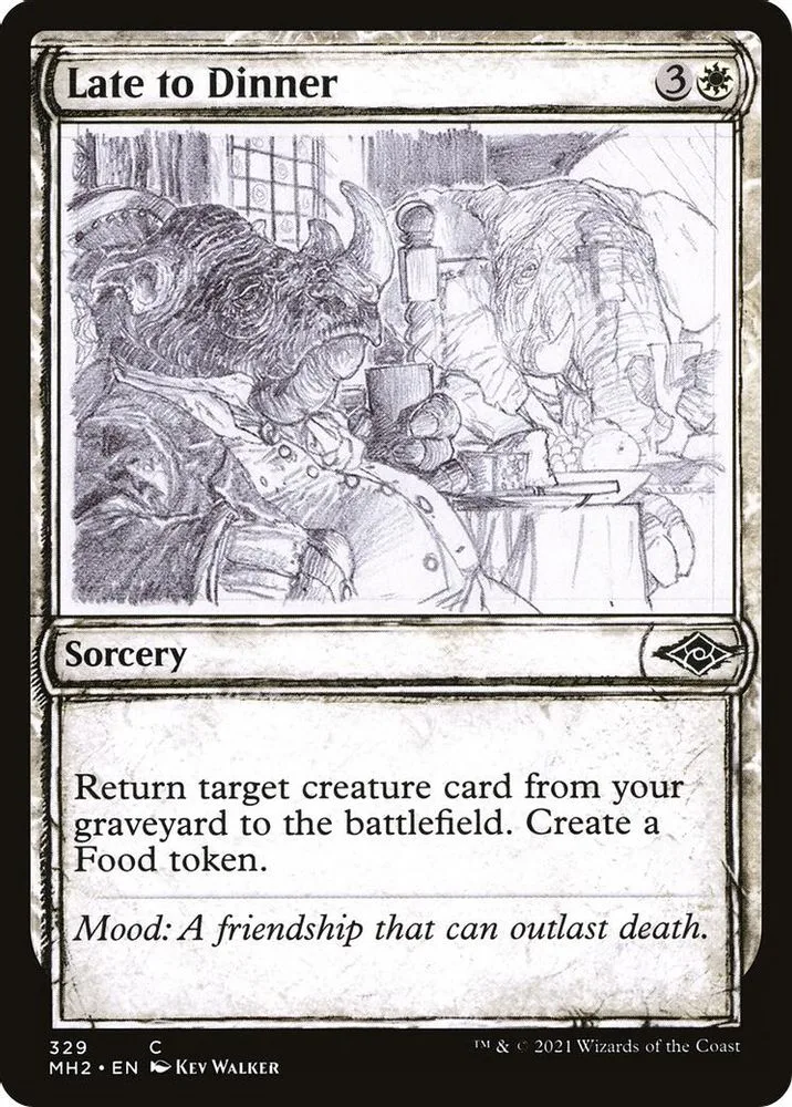 Late to Dinner (Showcase)