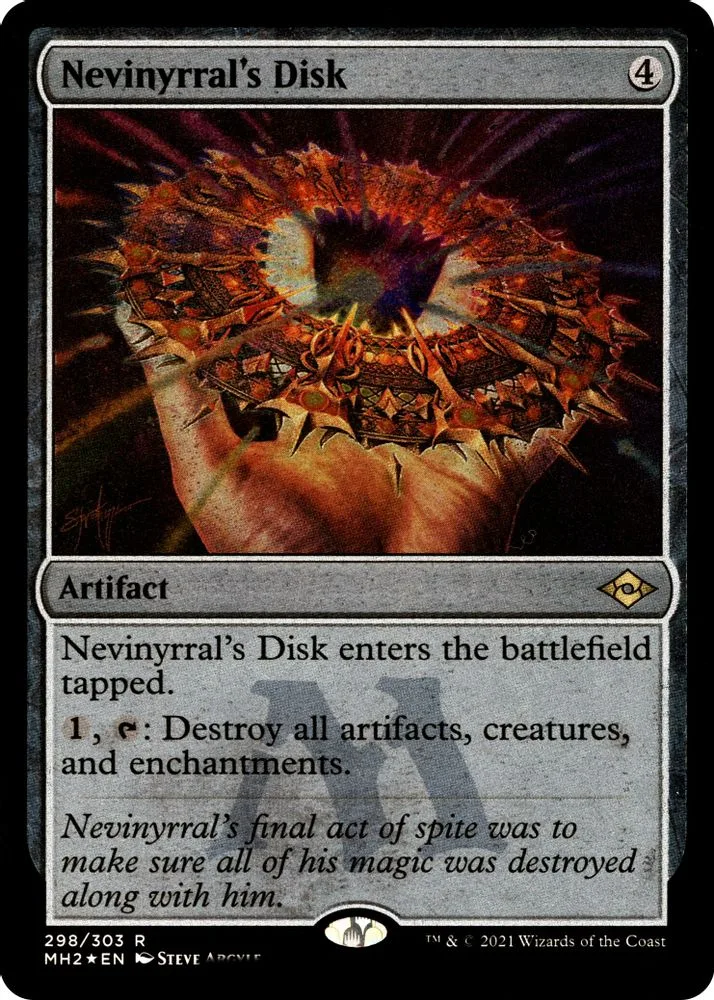 Nevinyrral's Disk (Foil Etched)