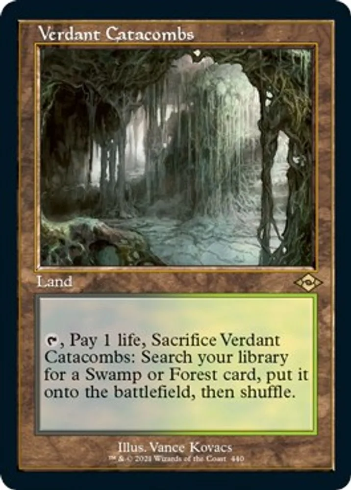 Verdant Catacombs (Retro Frame · Foil Etched)