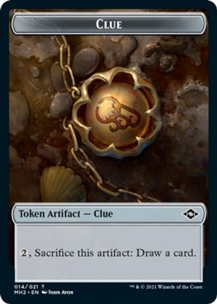 Clue // Zombie Army Double-Sided Token