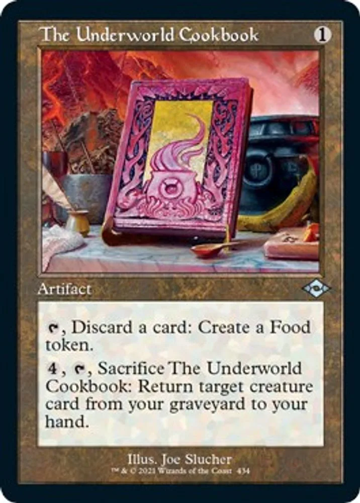 The Underworld Cookbook (Retro Frame · Foil Etched)