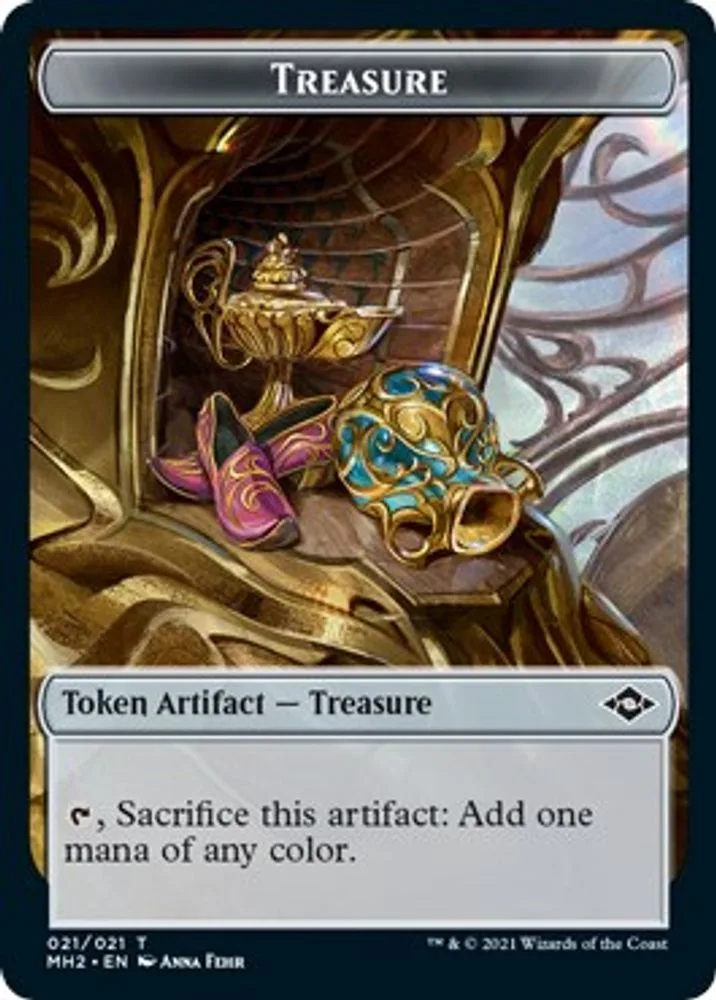 Treasure // Zombie Army Double-Sided Token