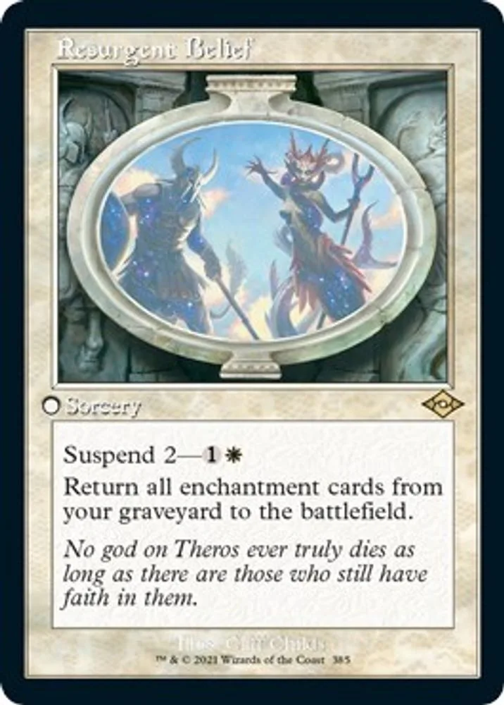 Resurgent Belief (Retro Frame · Foil Etched)
