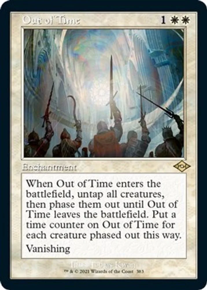 Out of Time (Retro Frame · Foil Etched)
