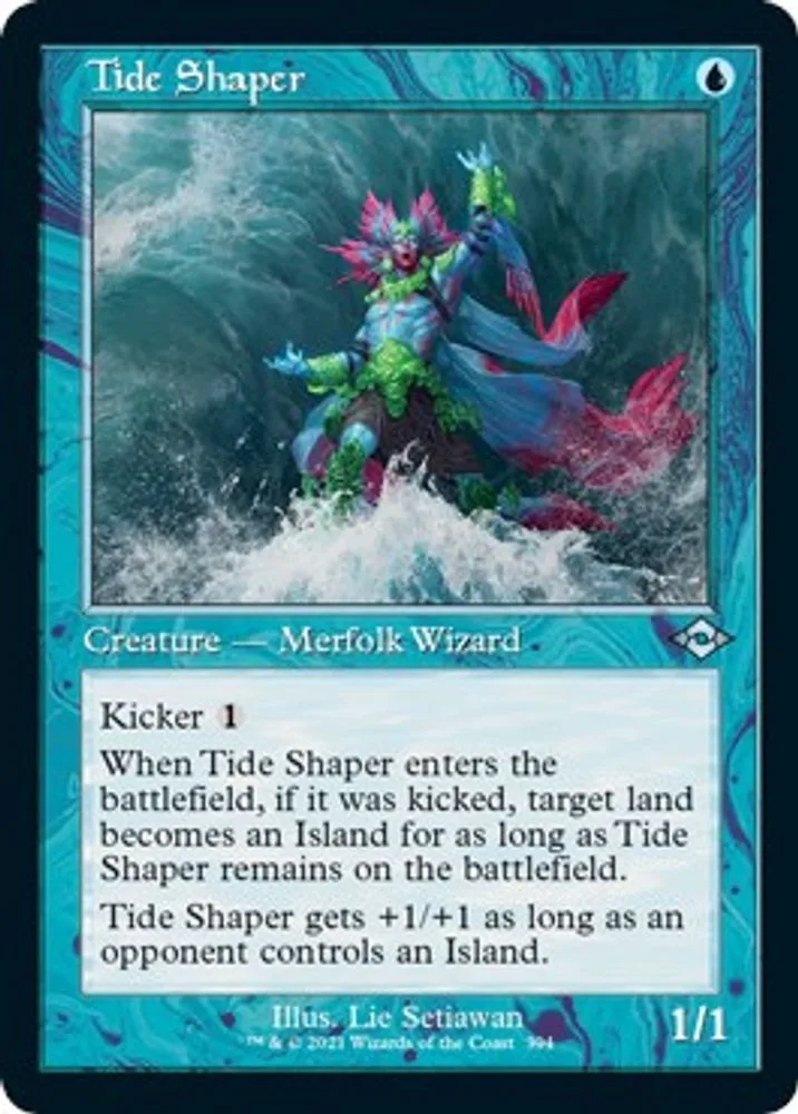 Tide Shaper (Retro Frame · Foil Etched)