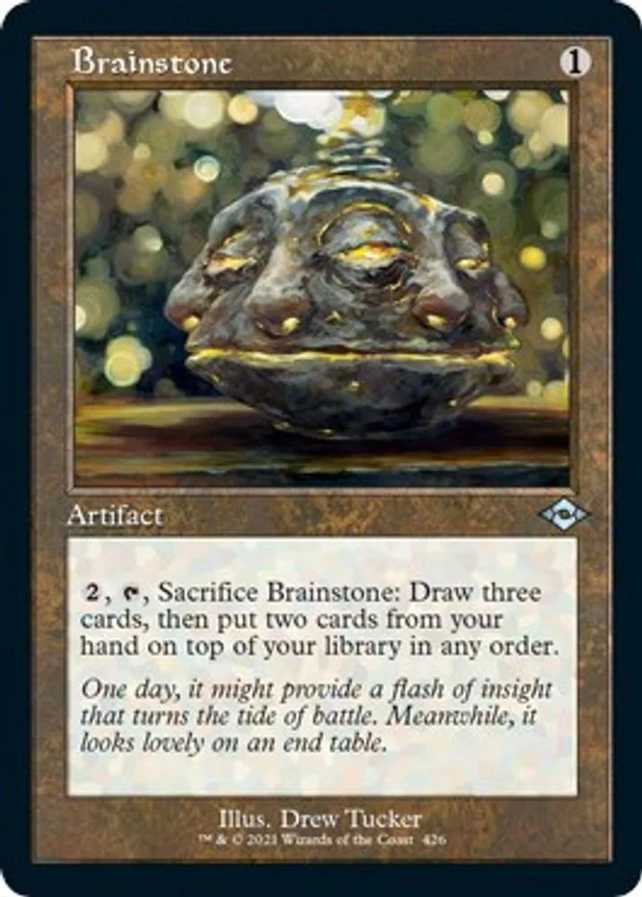 Brainstone (Retro Frame · Foil Etched)