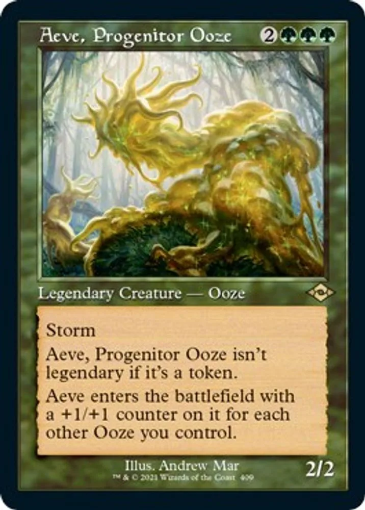 Aeve, Progenitor Ooze (Retro Frame · Foil Etched)