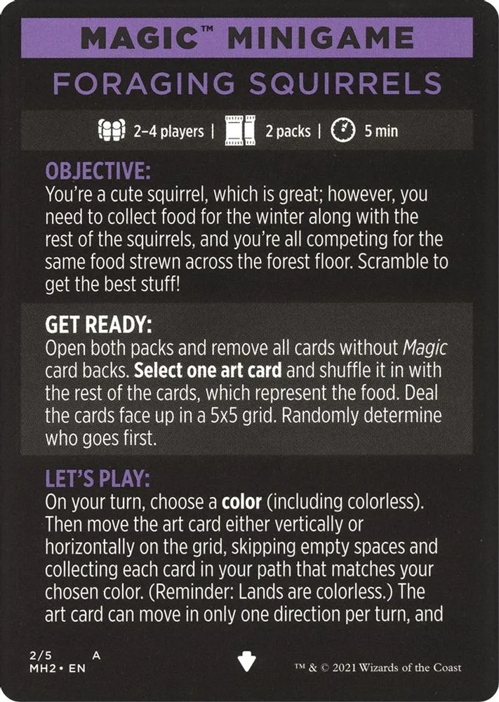 Magic Minigame: Foraging Squirrels (Magic Minigame: Foraging Squirrels)