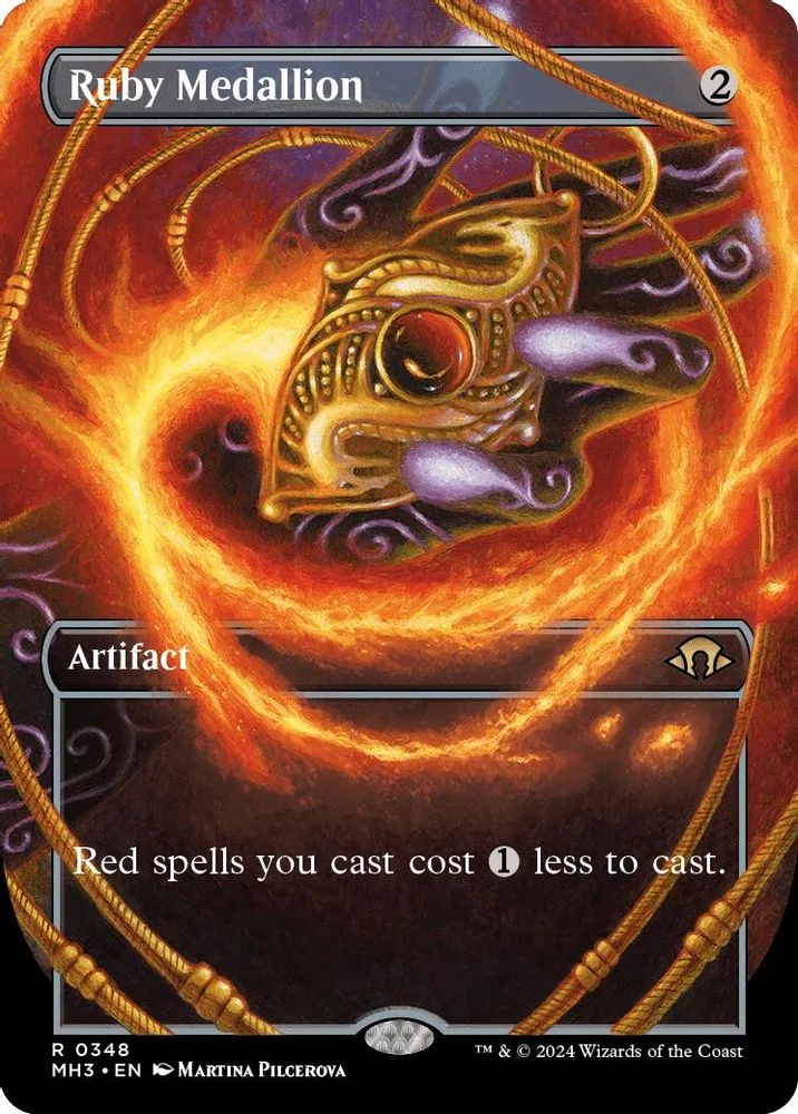 Ruby Medallion (Borderless)