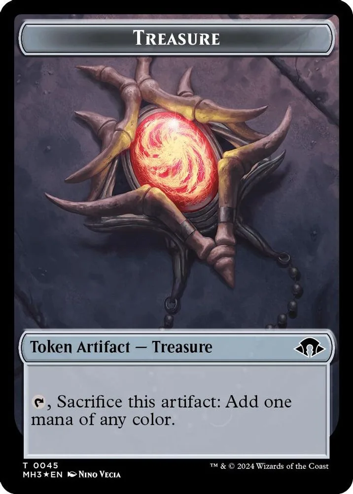 Treasure (Ripple Foil)  // Copy Double-Sided Token