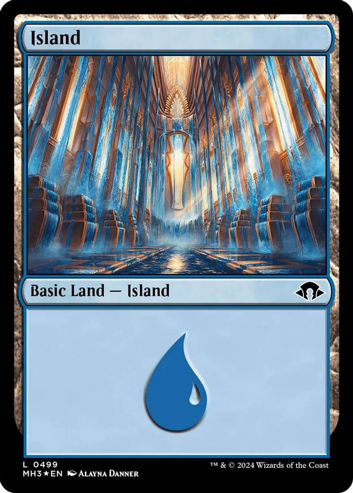 Island (0499) (Ripple Foil)