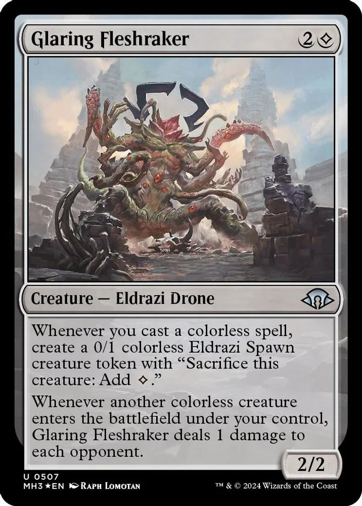 Glaring Fleshraker (Ripple Foil)