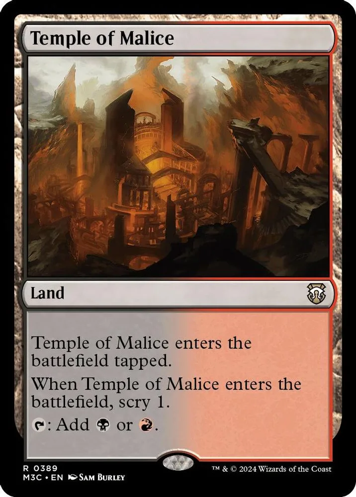 Temple of Malice (Ripple Foil)