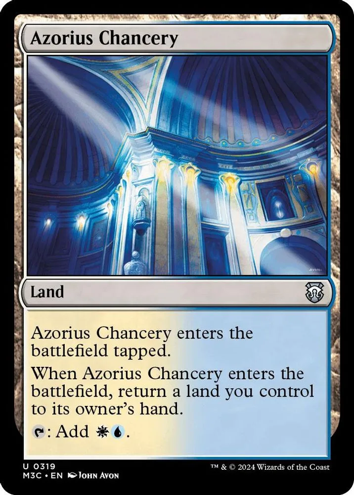 Azorius Chancery (Ripple Foil)
