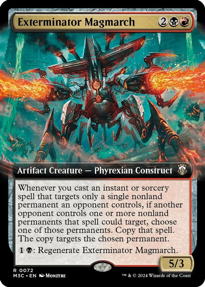 Exterminator Magmarch (Extended Art · Ripple Foil)