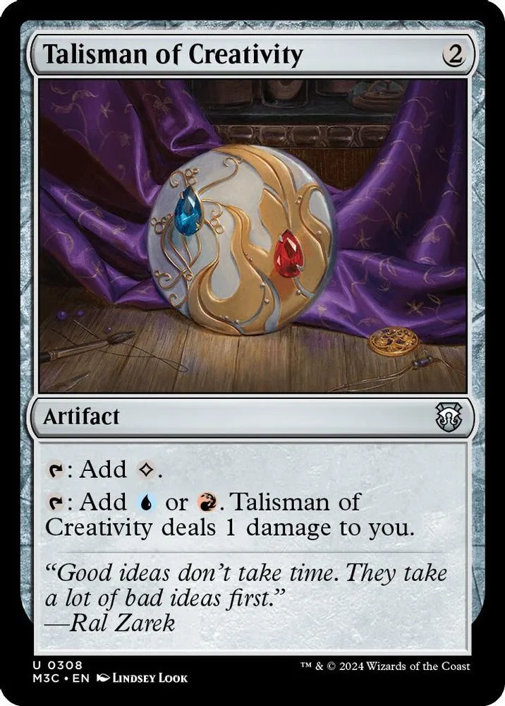 Talisman of Creativity (Ripple Foil)