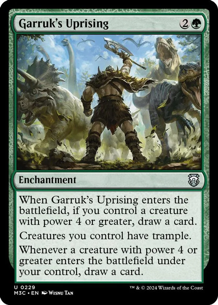Garruk's Uprising (Ripple Foil)