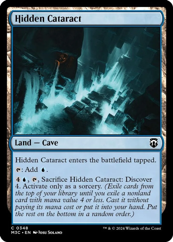 Hidden Cataract (Ripple Foil)