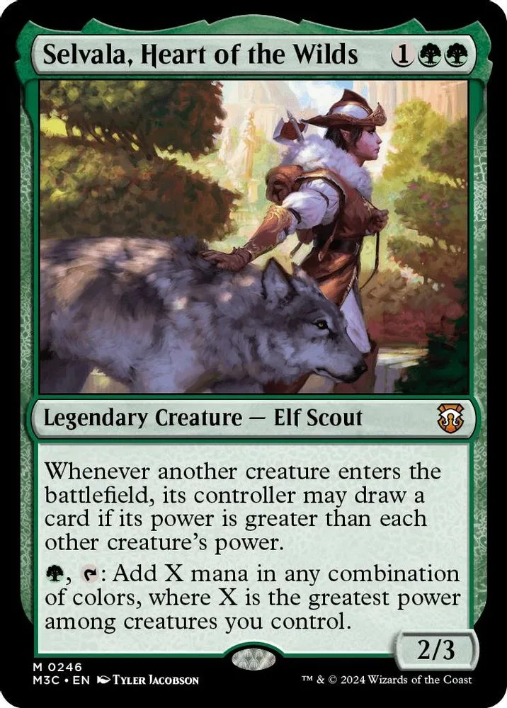 Selvala, Heart of the Wilds (Ripple Foil)