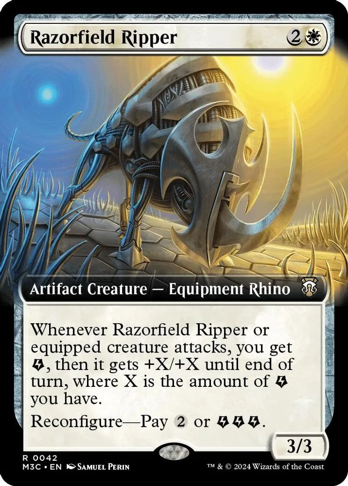 Razorfield Ripper (Extended Art · Ripple Foil)