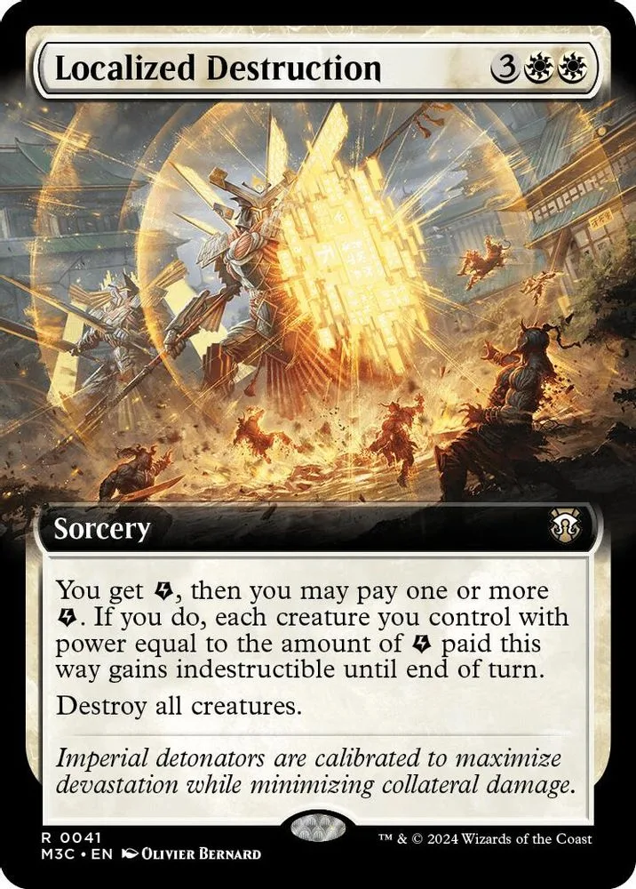 Localized Destruction (Extended Art · Ripple Foil)