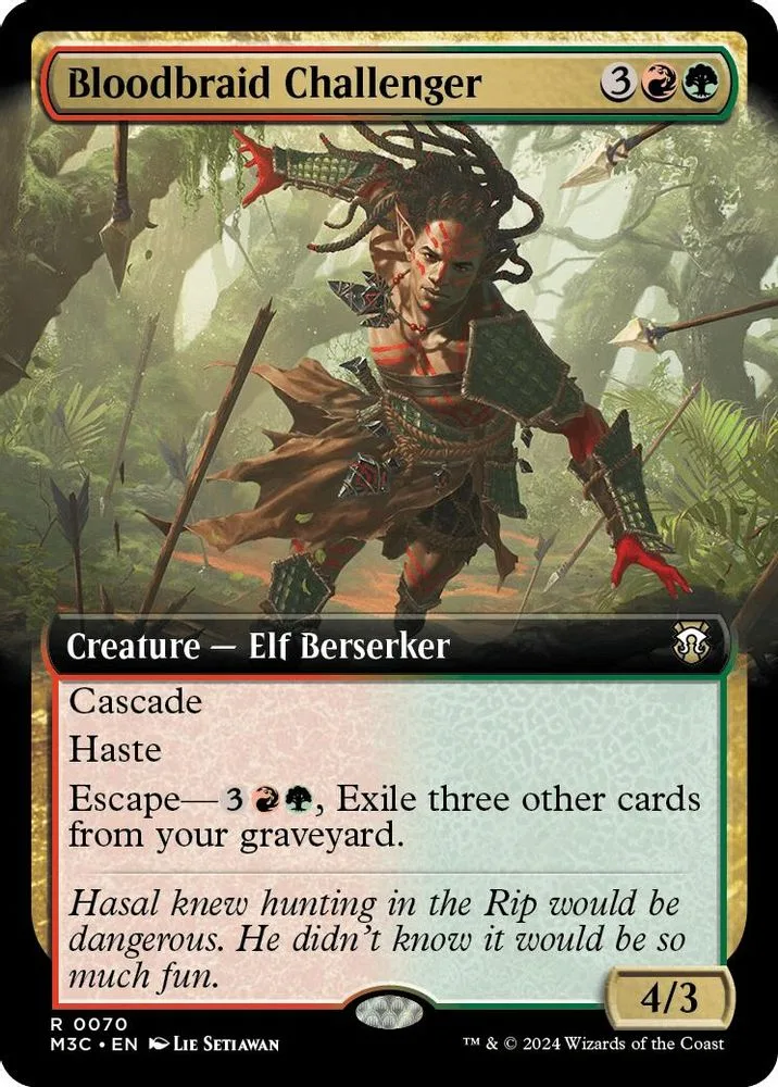 Bloodbraid Challenger (Extended Art · Ripple Foil)
