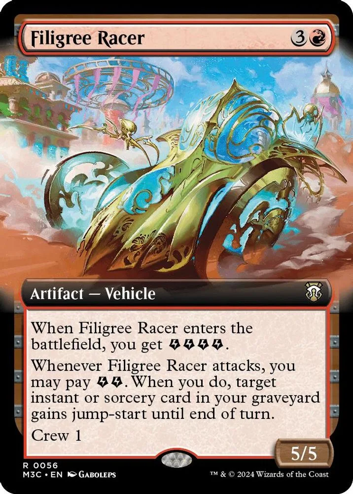 Filigree Racer (Extended Art · Ripple Foil)