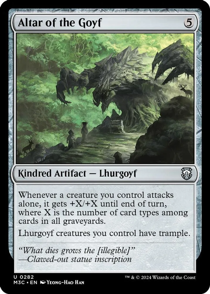 Altar of the Goyf (Ripple Foil)