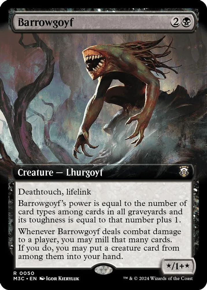Barrowgoyf (Extended Art · Ripple Foil)
