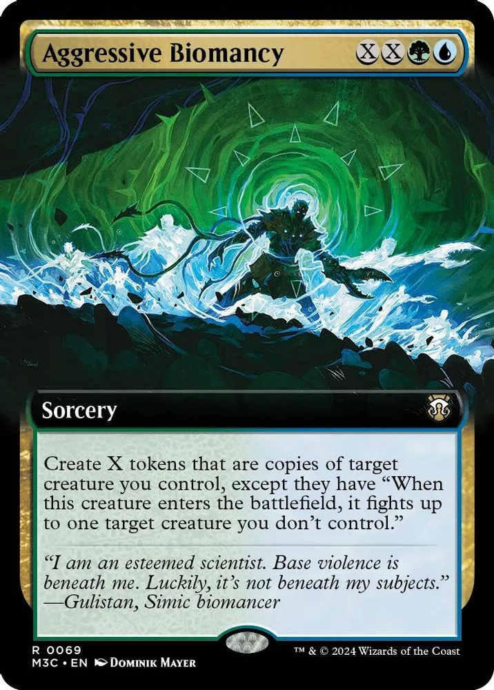 Aggressive Biomancy (Extended Art · Ripple Foil)