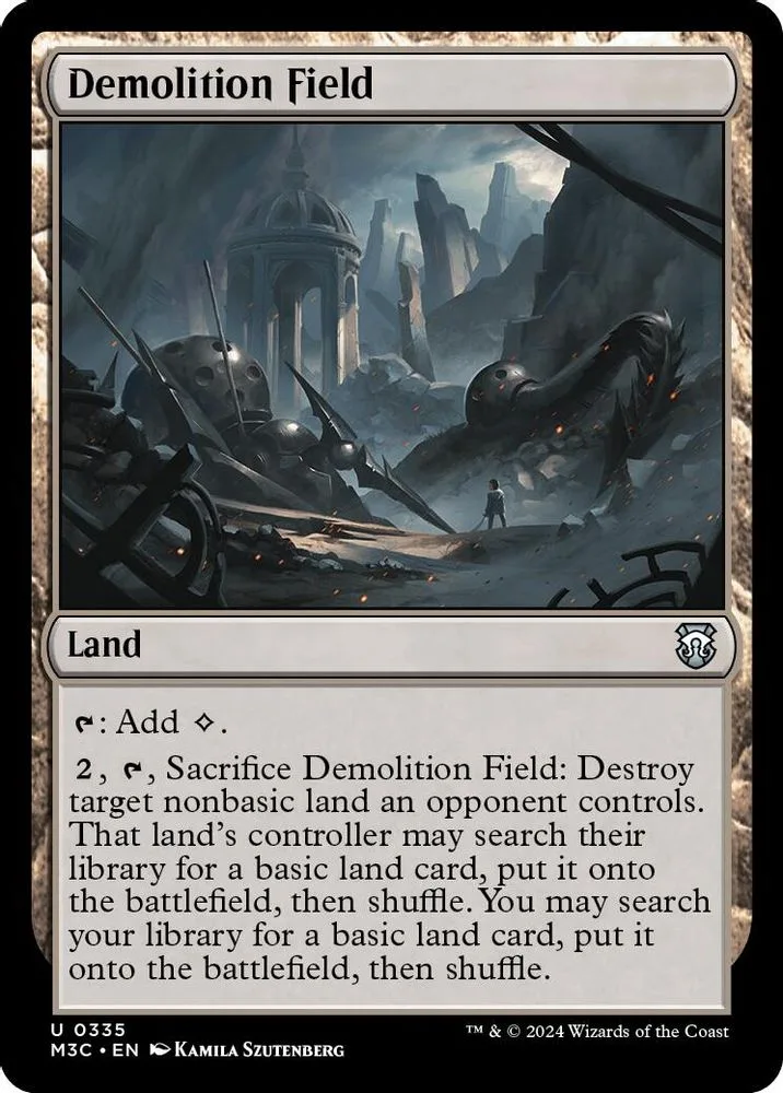 Demolition Field (Ripple Foil)