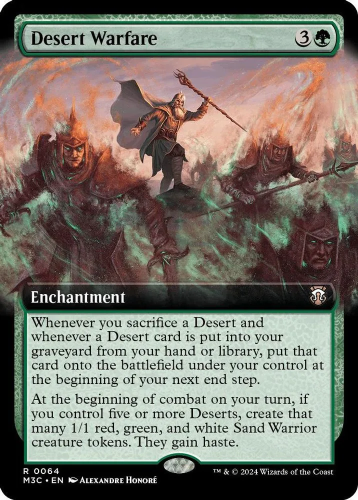 Desert Warfare (Extended Art · Ripple Foil)