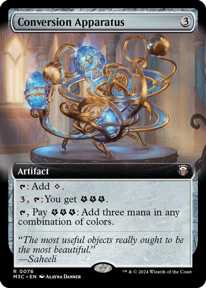 Conversion Apparatus (Extended Art · Ripple Foil)